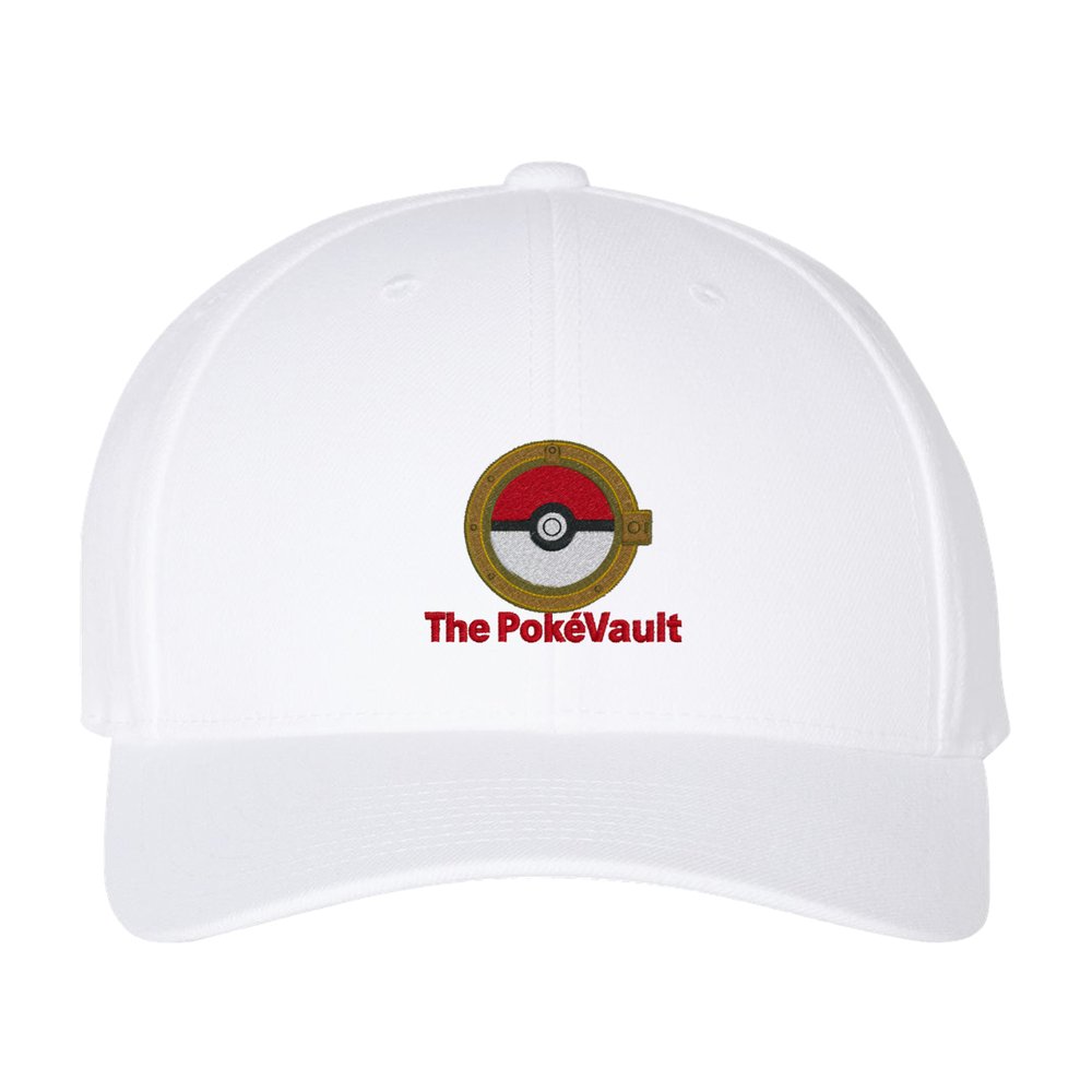 The PokeVault X Yupoong Classics™ Premium Curved Visor Snapback Cap