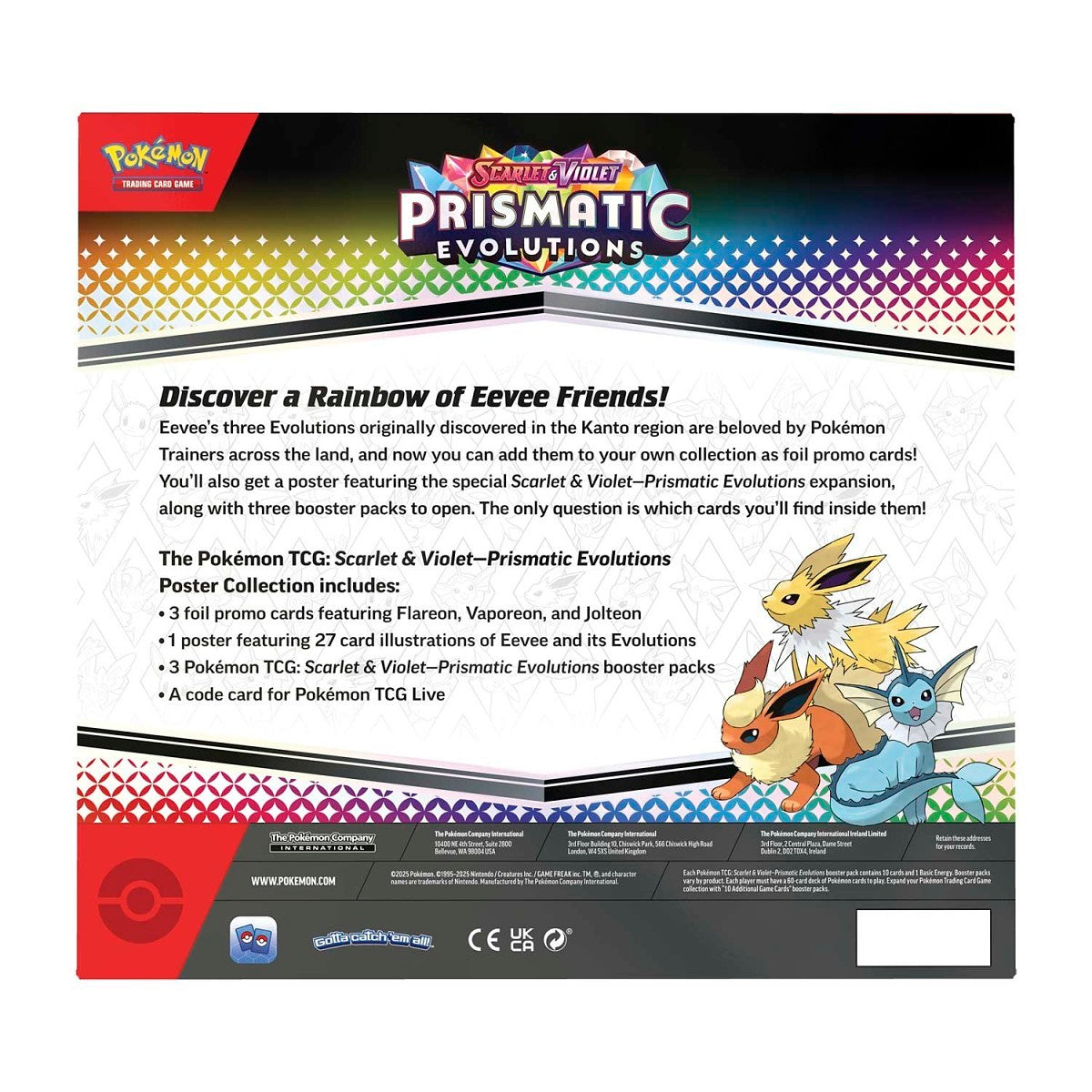 Prismatic Evolutions Poster Collection