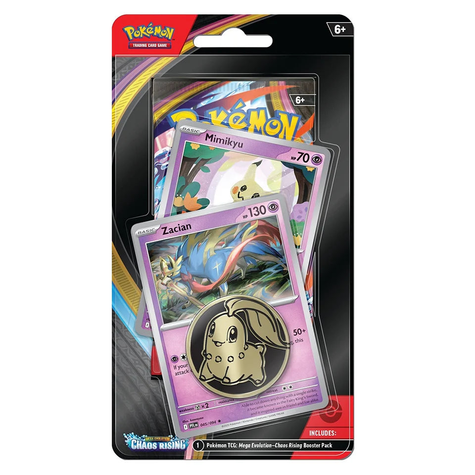 Chaos Rising Checklane Blister Zacian