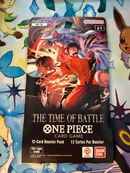 The Time of Battle Sleeved Booster Pack