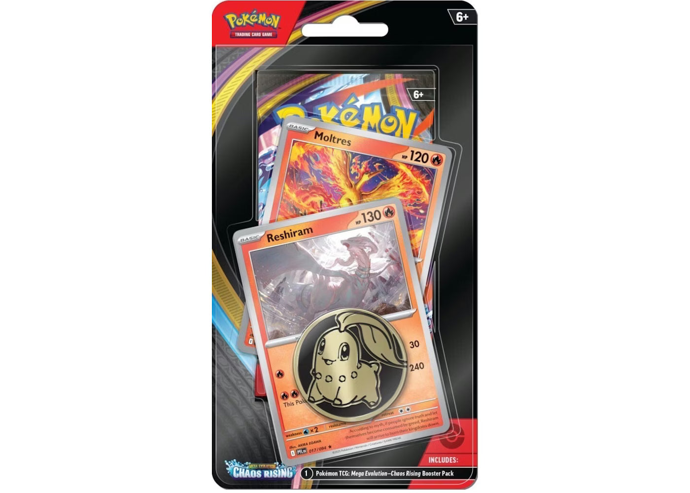 Chaos Rising Reshiram Pack Blister