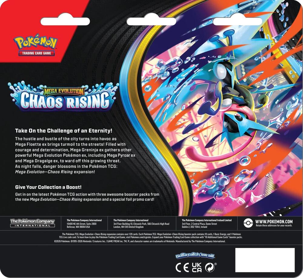 Chaos Rising 3 Pack Blister [Charmeleon]