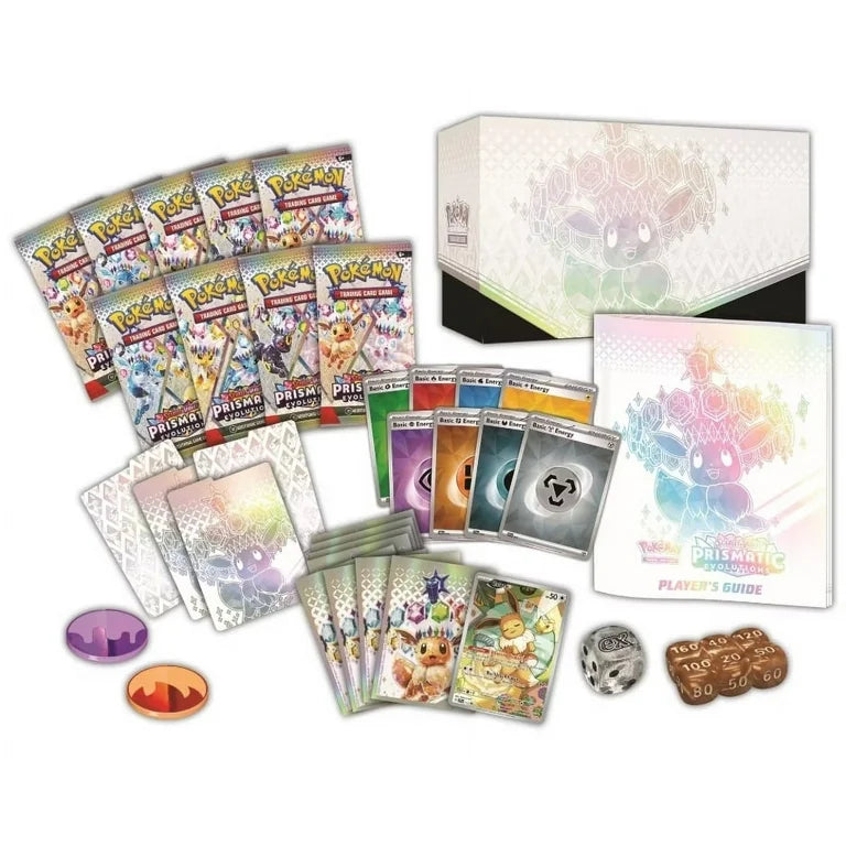 Pokémon Scarlet & Violet - Prismatic Evolutions Elite Trainer Box (ETB)