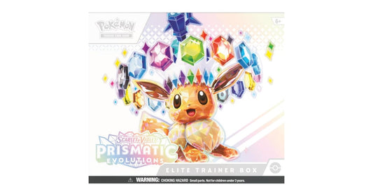 Pokémon Scarlet & Violet - Prismatic Evolutions Elite Trainer Box (ETB)