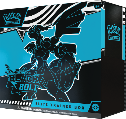 Pokemon Trading Card Game: Black Bolt Elite Trainer Box