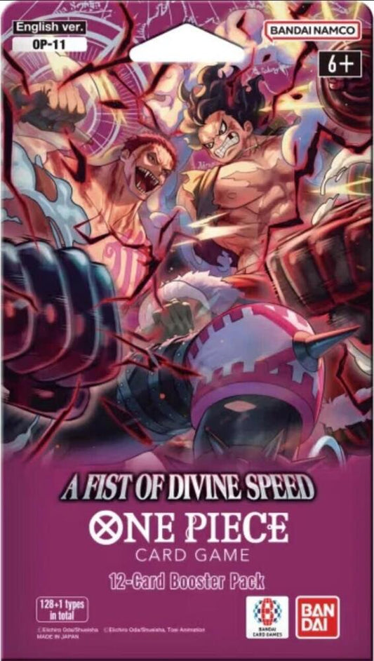 A Fist of Divine Speed - Sleeved Booster Pack - A Fist of Divine Speed