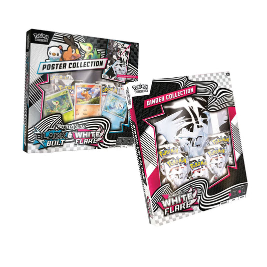 Pokémon White Flair Binder + Poster Collection (Sam's Collection)