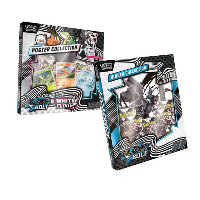 Pokémon Black Bolt Binder + Poster Collection (Sam's Collection)